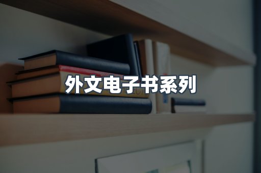 外文电子书系列
